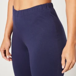 Legging<Blancheporte Trompetlegging in jerseytricot marine