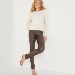 Feestoutfits Dames|Trui En Vest<Blancheporte Trui in harig tricot met strasjes ecru