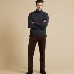 Feestoutfits Heren|Trui En Vest<Blancheporte Trui in wolmengeling met rolkraag antraciet