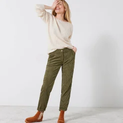 Trui En Vest<Blancheporte Trui met boothals, patenttricot met zachte touch ecru