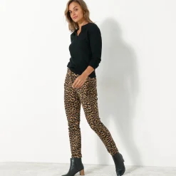 Trui En Vest<Blancheporte Trui met polokraag, ribtricot zwart