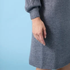 Jurk<Blancheporte Trui Special Petites, fantasiebreisel met zachte touch chiné antraciet