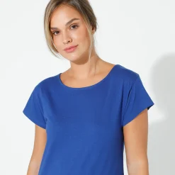 T-Shirt En Topje<Blancheporte T-shirt met korte mouwen indigo