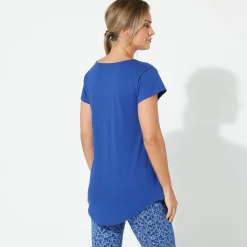 T-Shirt En Topje<Blancheporte T-shirt met korte mouwen indigo