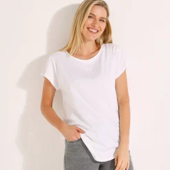 T-Shirt En Topje<Blancheporte T-shirt met korte mouwen wit