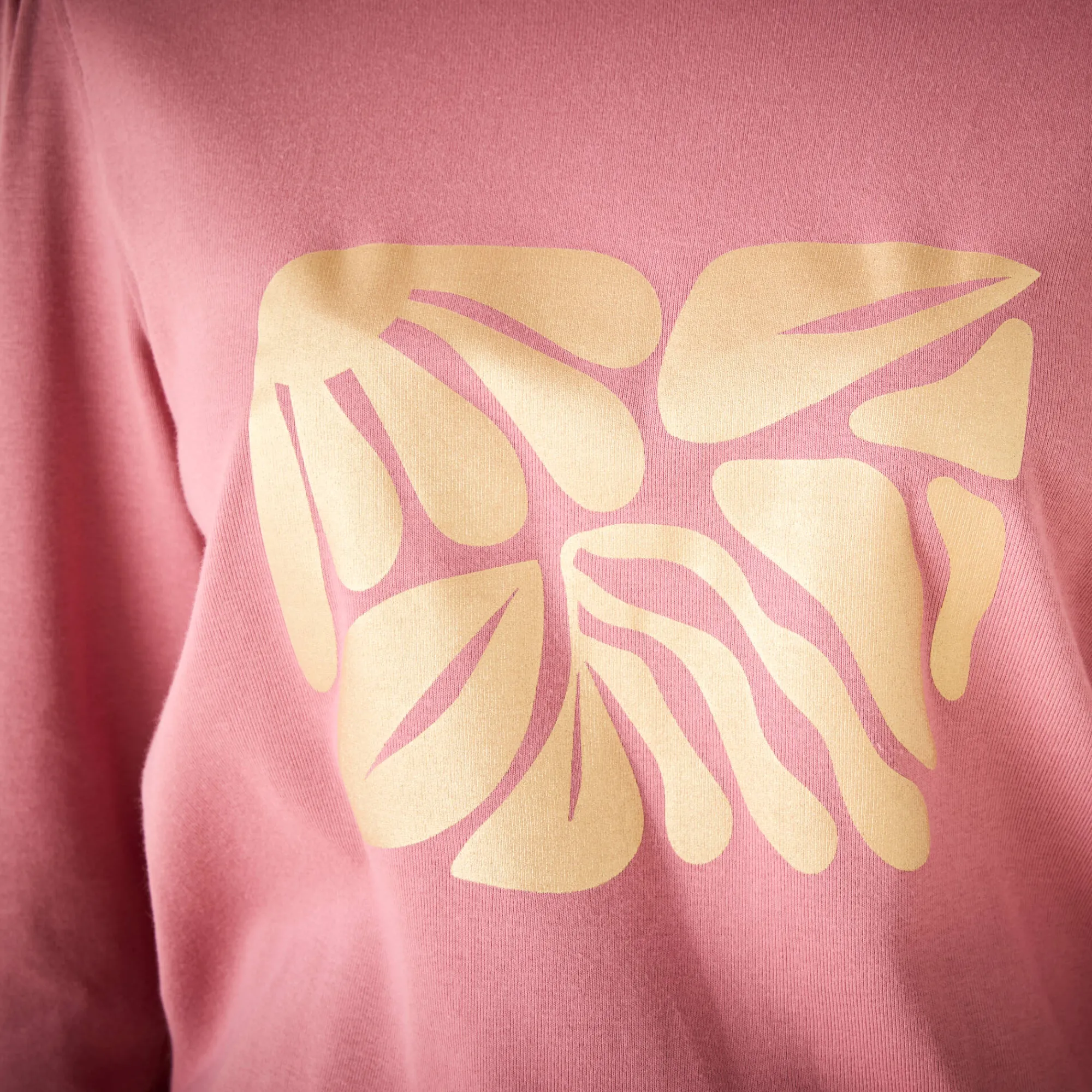 T-Shirt En Topje<Blancheporte T-shirt met lange mouwen, glanzende print grijsroze