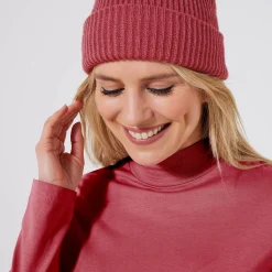 T-Shirt En Topje<Blancheporte T-shirt met opstaande hals en lange mouwen grijsvioline