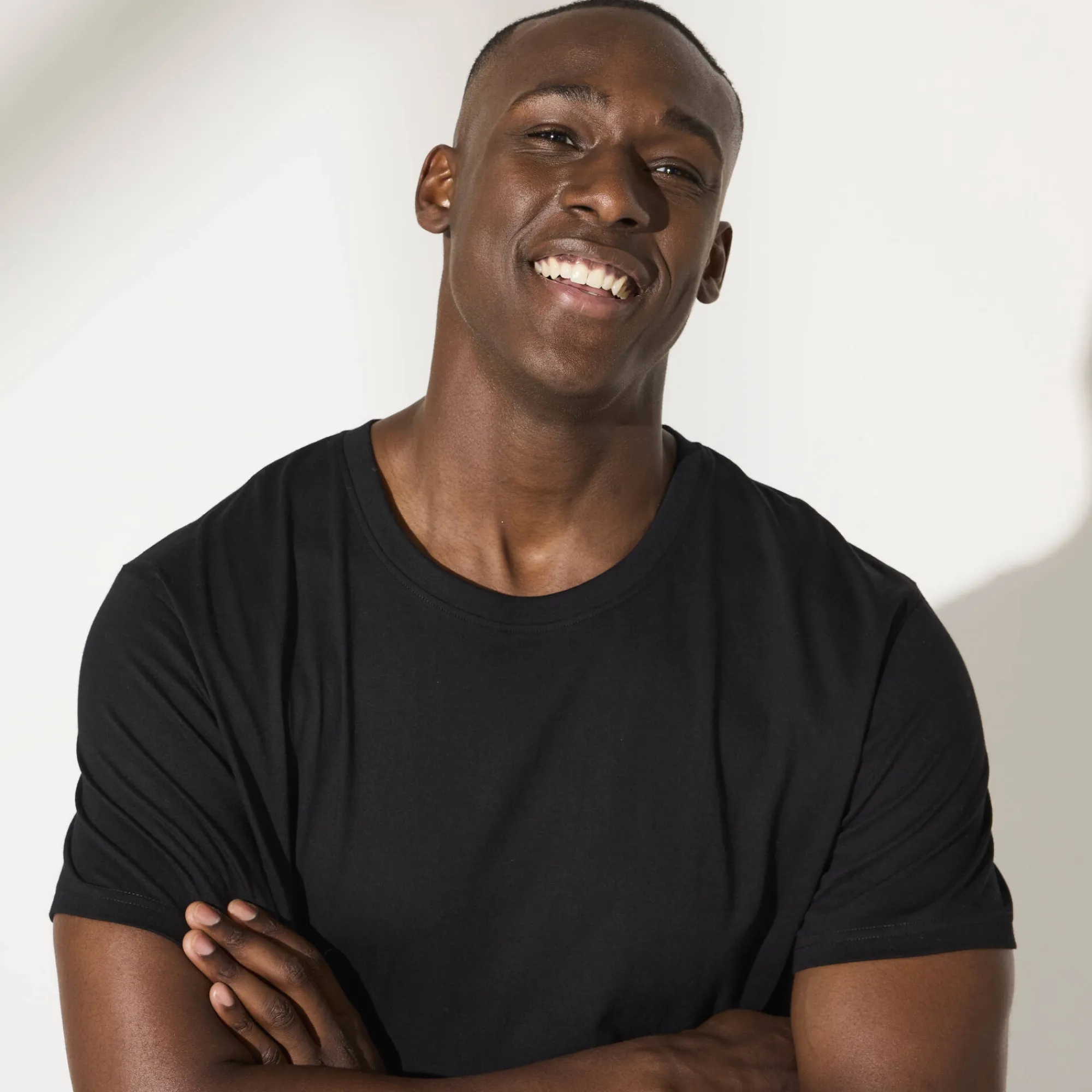 T-Shirt, Hemd En Polo<Blancheporte T-shirt met ronde hals en korte mouwen - set van 3 zwart