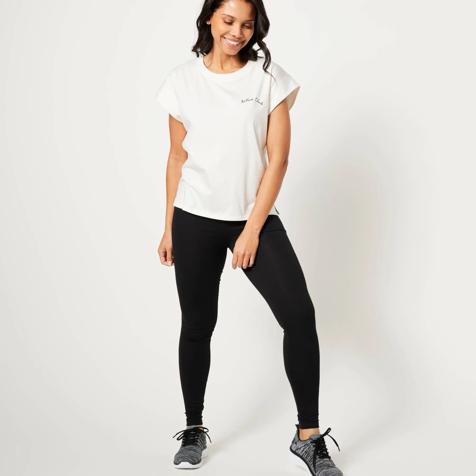 T-Shirt En Topje<Blancheporte T-shirt, wijd volume ecru