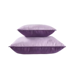 Dekbed<Blancheporte Tweekleurig dekbed in microvezel 500 g/m2 aubergine / parma