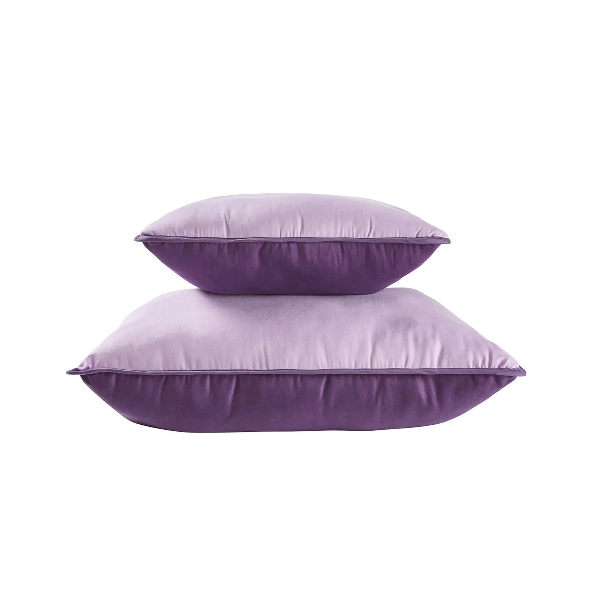 Dekbed<Blancheporte Tweekleurig dekbed in microvezel 500 g/m2 aubergine / parma