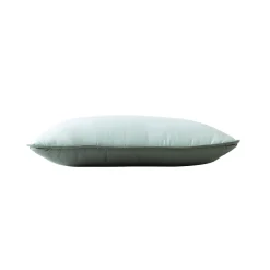 Dekbed<Blancheporte Tweekleurig deken in microvezel 350g/m2 eucalyptus / amandelgroen