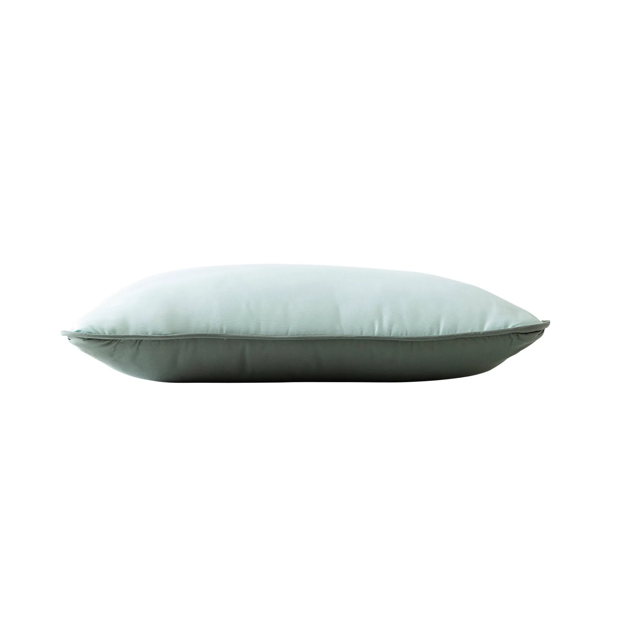Dekbed<Blancheporte Tweekleurig deken in microvezel 350g/m2 eucalyptus / amandelgroen