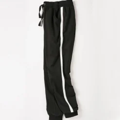 Broek<Blancheporte Tweekleurige joggingbroek zwart / wit