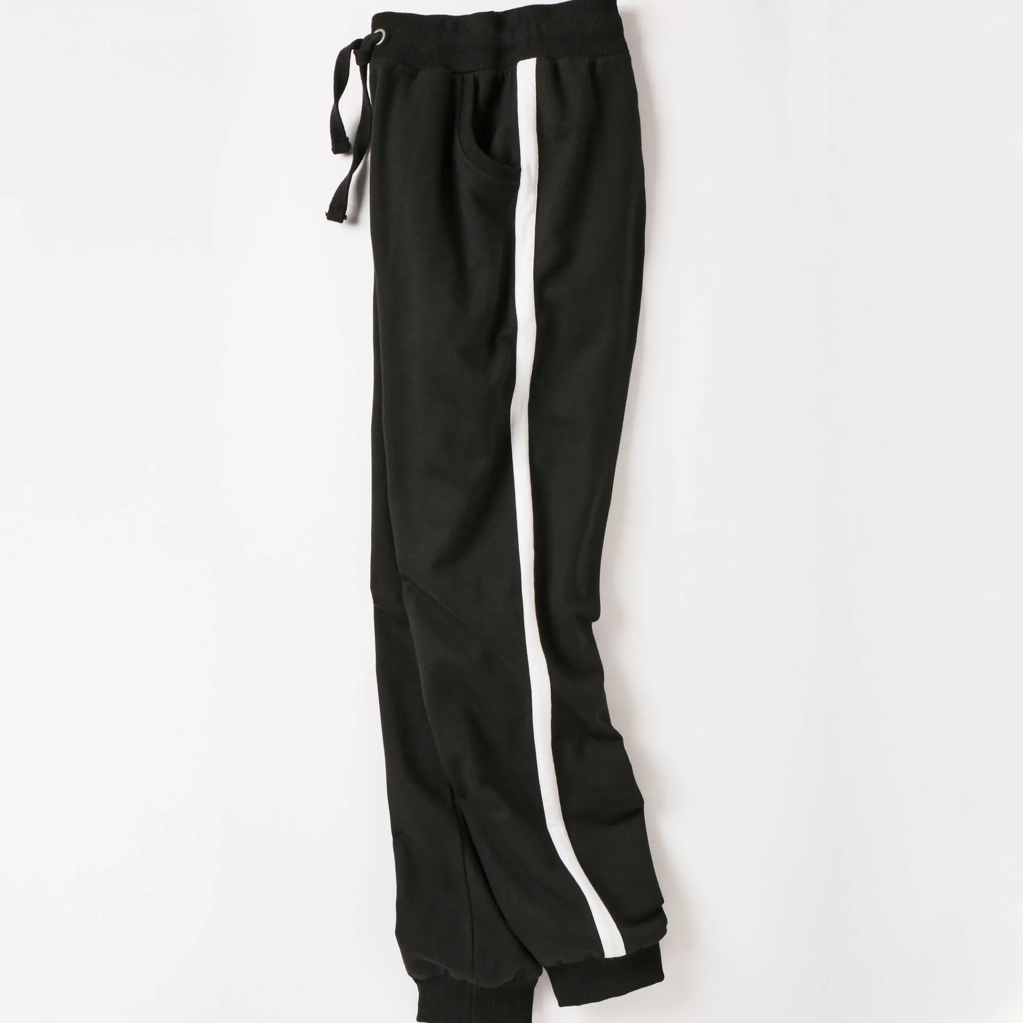 Broek<Blancheporte Tweekleurige joggingbroek zwart / wit