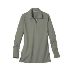 T-Shirt En Topje<Blancheporte Tweekleurige polo in jerseytricot kaki / grijs