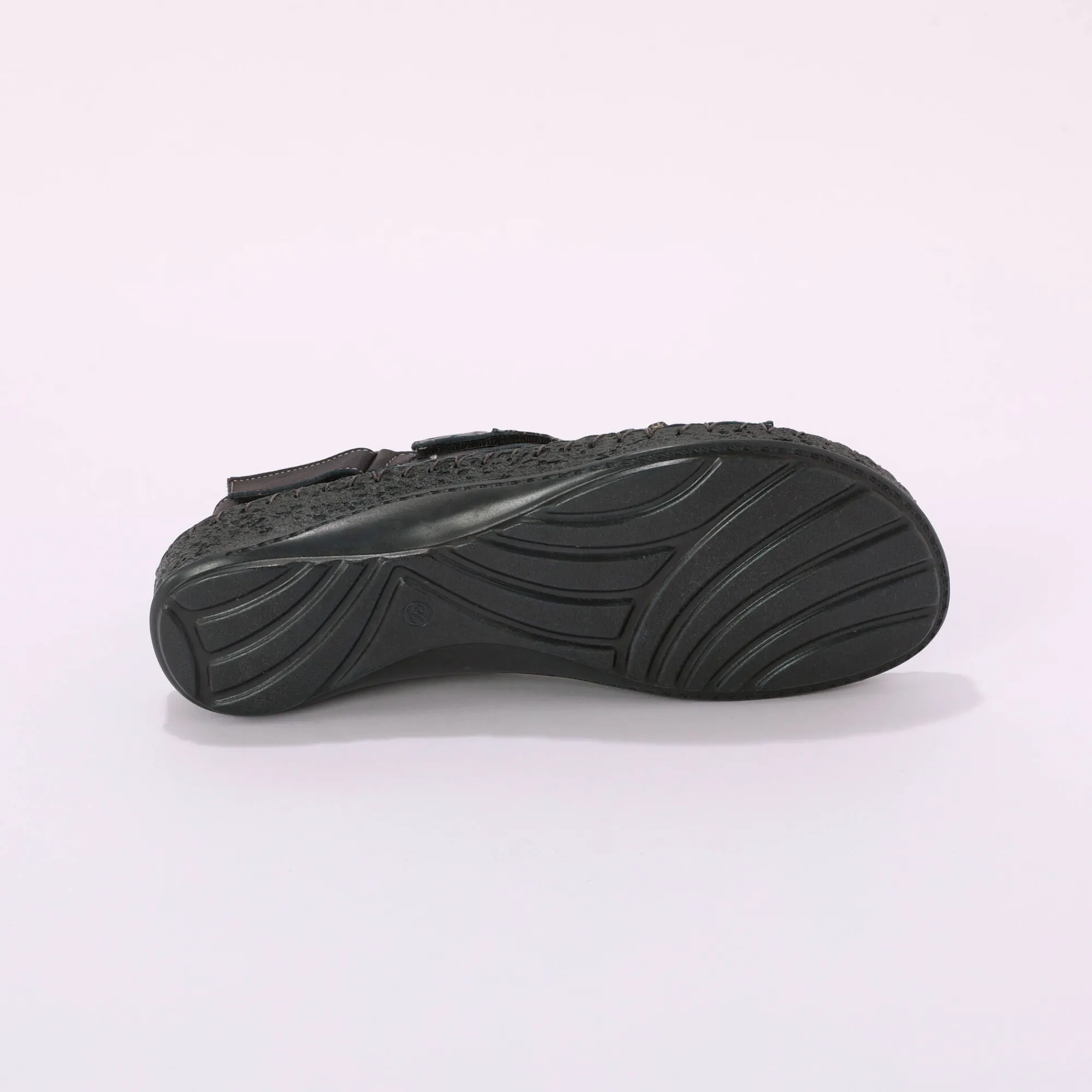 Sandalen En Espadrilles|Schoenen<Blancheporte Tweekleurige sandalen in extrasoepel leer marine