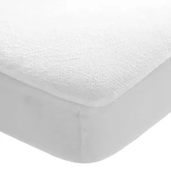 Matrasbeschermer<Blancheporte Ultra-absorberende en ondoorlatende matrasbeschermer met Passerelle™ behandeling wit