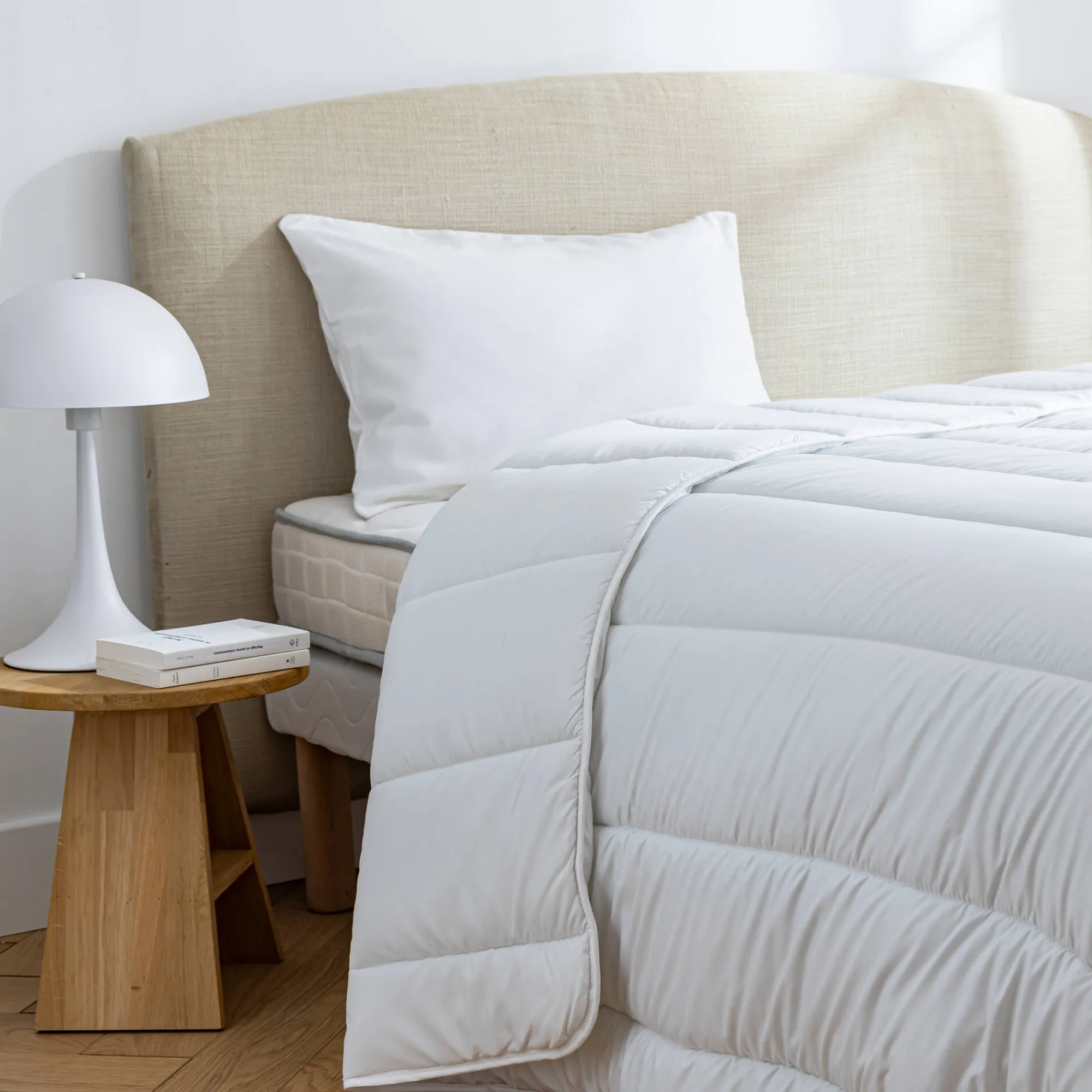 Hoofdkussenhoes<Blancheporte Ultra-absorberende ondersloop als hoofdkussenbeschermer wit
