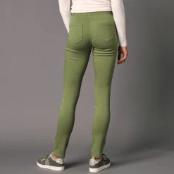 Jeans|Broek<Blancheporte Ultracomfortabele jegging met elastische taille - kleine lengte linde
