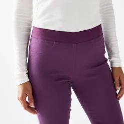 Jeans<Blancheporte Ultracomfortabele jegging met elastische taille - grote lengte pruim