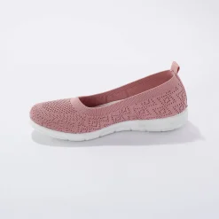 Ballerina's|Schoenen<Blancheporte Ultralichte ballerina's in mesh roze