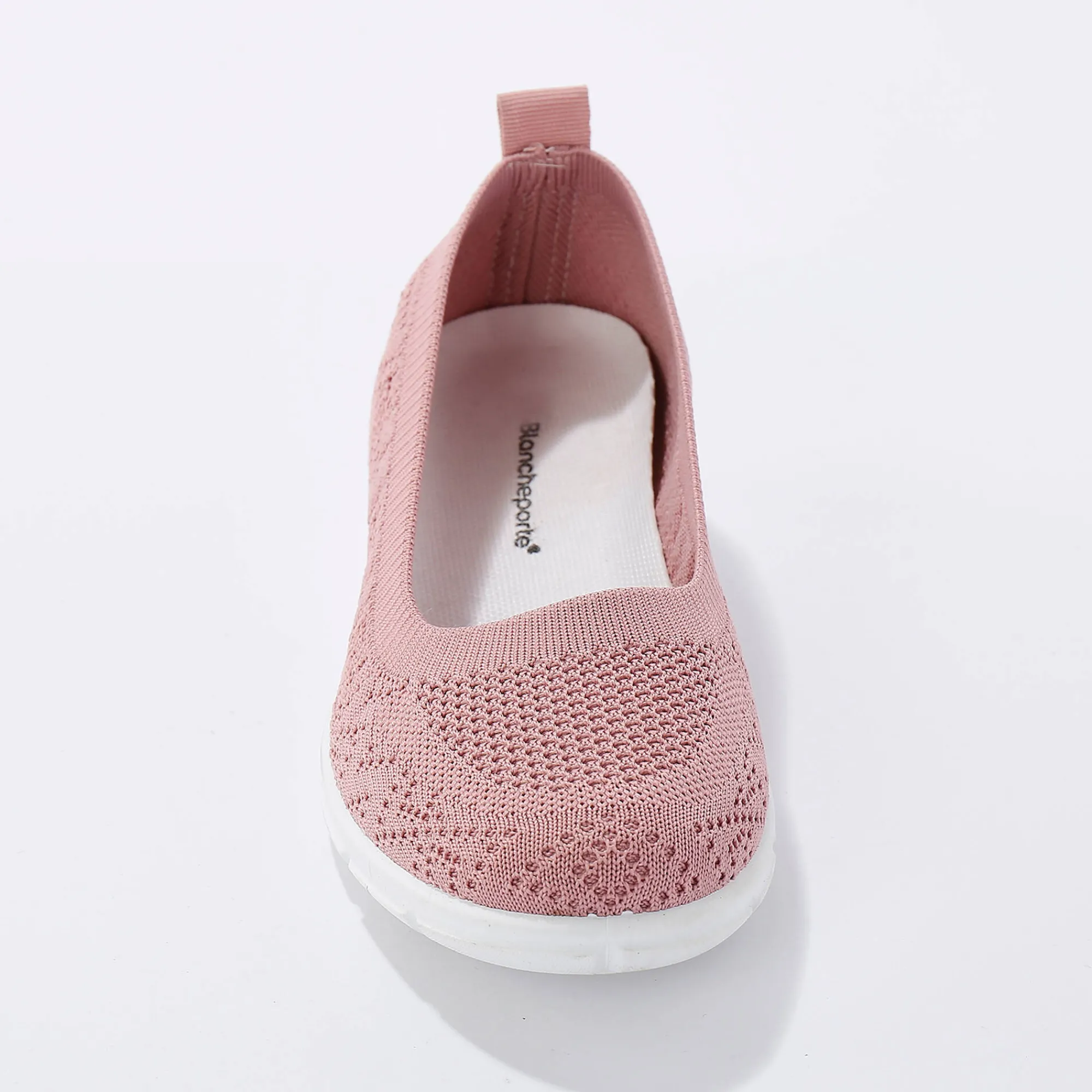 Ballerina's|Schoenen<Blancheporte Ultralichte ballerina's in mesh roze