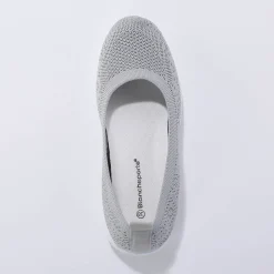 Ballerina's|Schoenen<Blancheporte Ultralichte ballerina's in mesh grijs