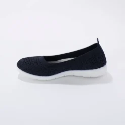 Ballerina's|Schoenen<Blancheporte Ultralichte ballerina's in mesh marine