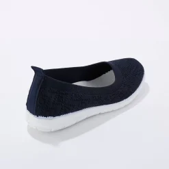 Ballerina's|Schoenen<Blancheporte Ultralichte ballerina's in mesh marine