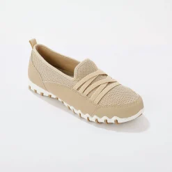 Baskets En Sneakers|Schoenen<Blancheporte Ultrasoepele en comfortabele sneakers taupe