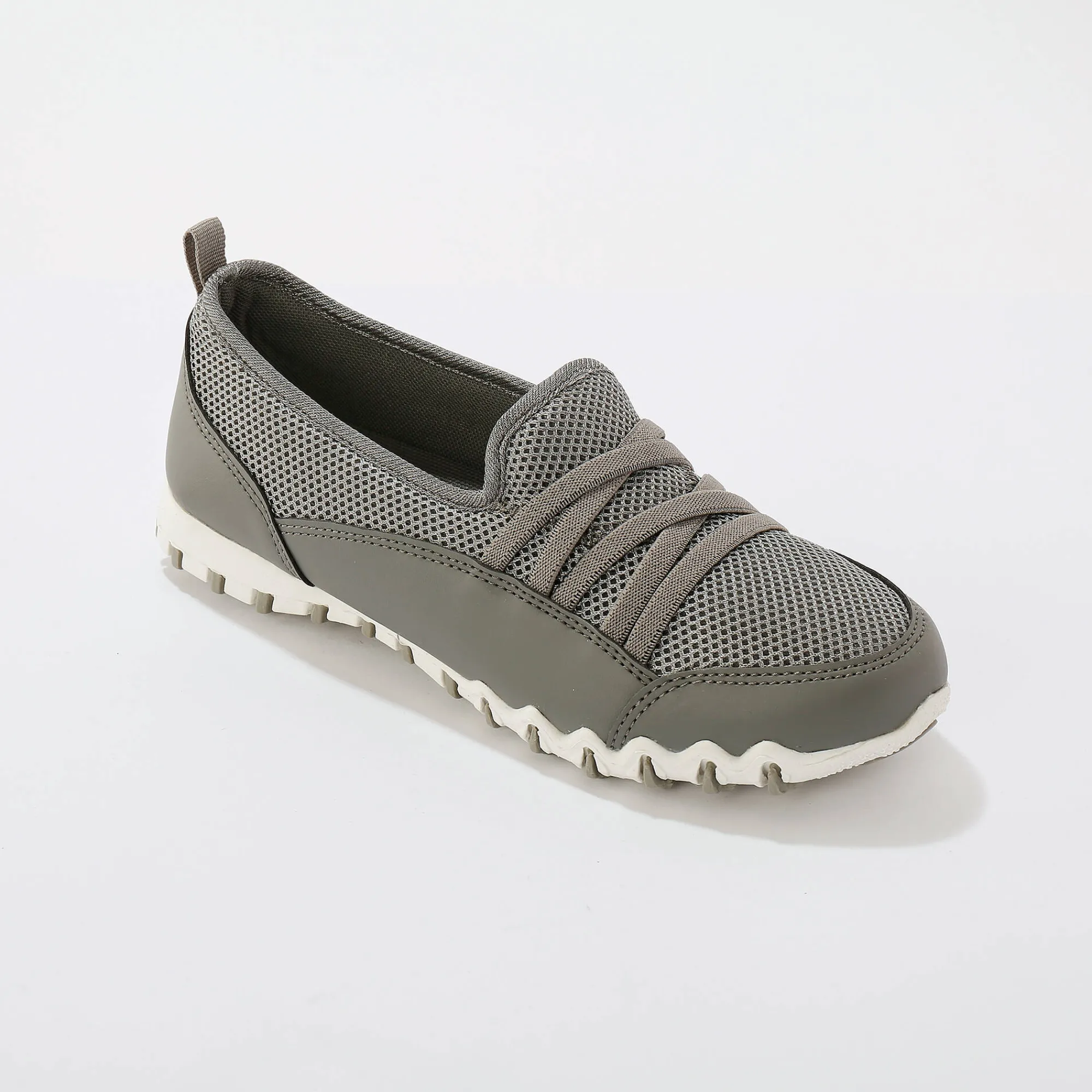 Baskets En Sneakers|Schoenen<Blancheporte Ultrasoepele en comfortabele sneakers grijs