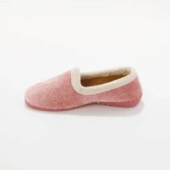 Sloffen|Sloffen<Blancheporte Ultrasoepele sloffen met pluchetouch roze