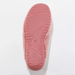 Sloffen|Sloffen<Blancheporte Ultrasoepele sloffen met pluchetouch roze