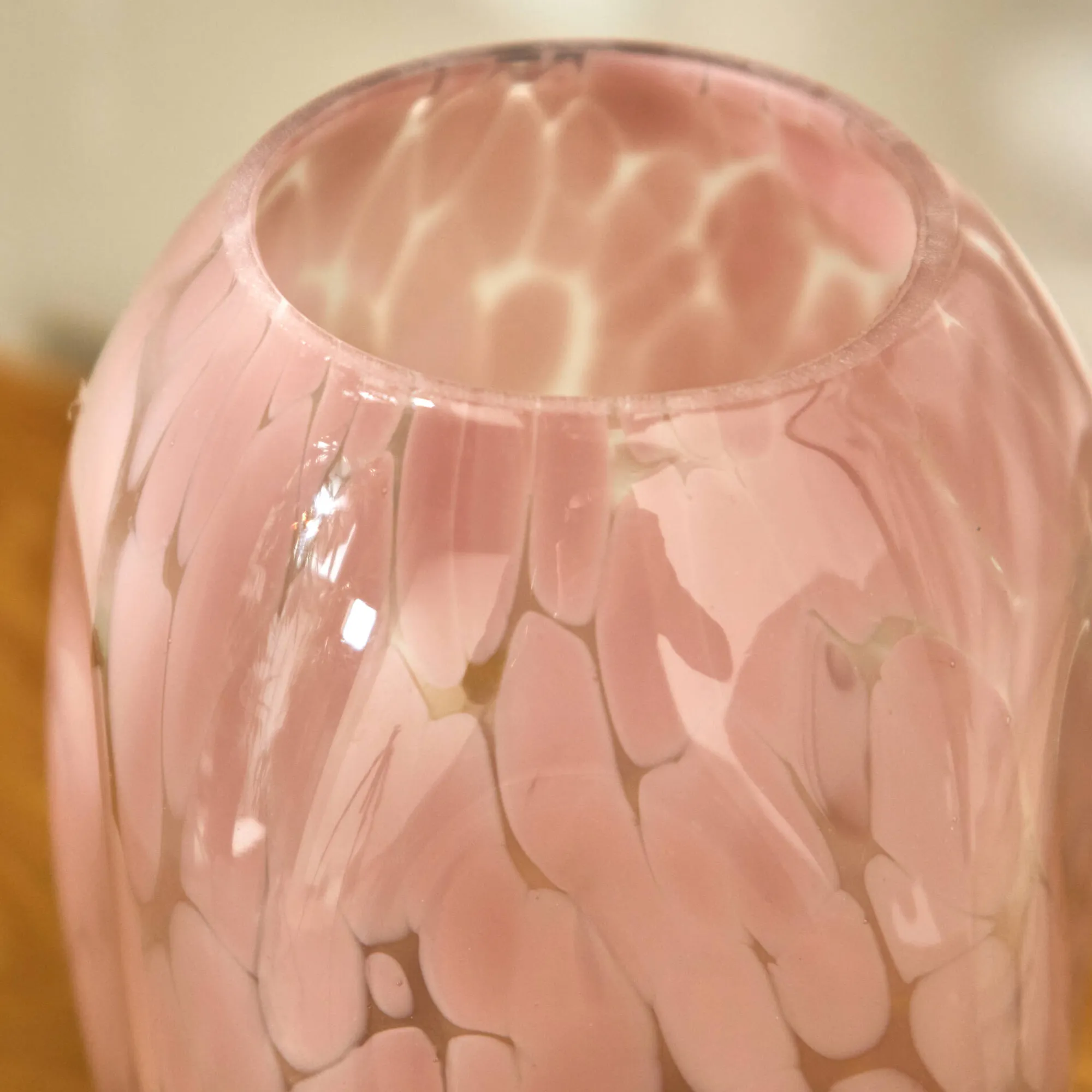 Decoratieartikel<Blancheporte Vaas in gevlekt glas parma