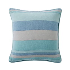 Kussenhoes<Blancheporte Veelkleurig artisanaal geweven kussenhoes - set van 2 celadon
