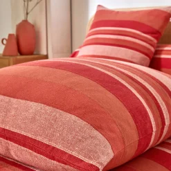 Kussenhoes<Blancheporte Veelkleurig artisanaal geweven kussenhoes - set van 2 terracotta
