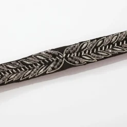 Sieraden En Feestaccessoires|Accessoires En Juwelen<Blancheporte Verstelbare ceintuur met fantasieparels antraciet / zilver