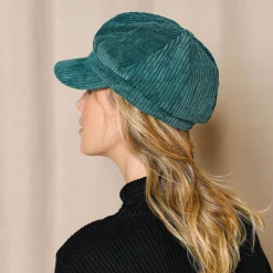 Accessoires En Juwelen<Blancheporte Verstelbare pet in velours groen