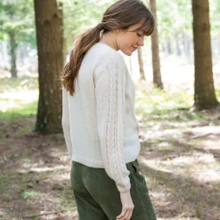 Trui En Vest<Blancheporte Vest in wikkelstijl zandkleur