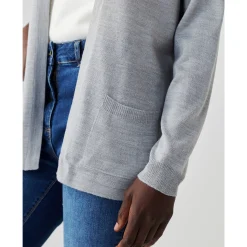 Trui En Vest<Blancheporte Vest met kasjmiertouch chiné grijs