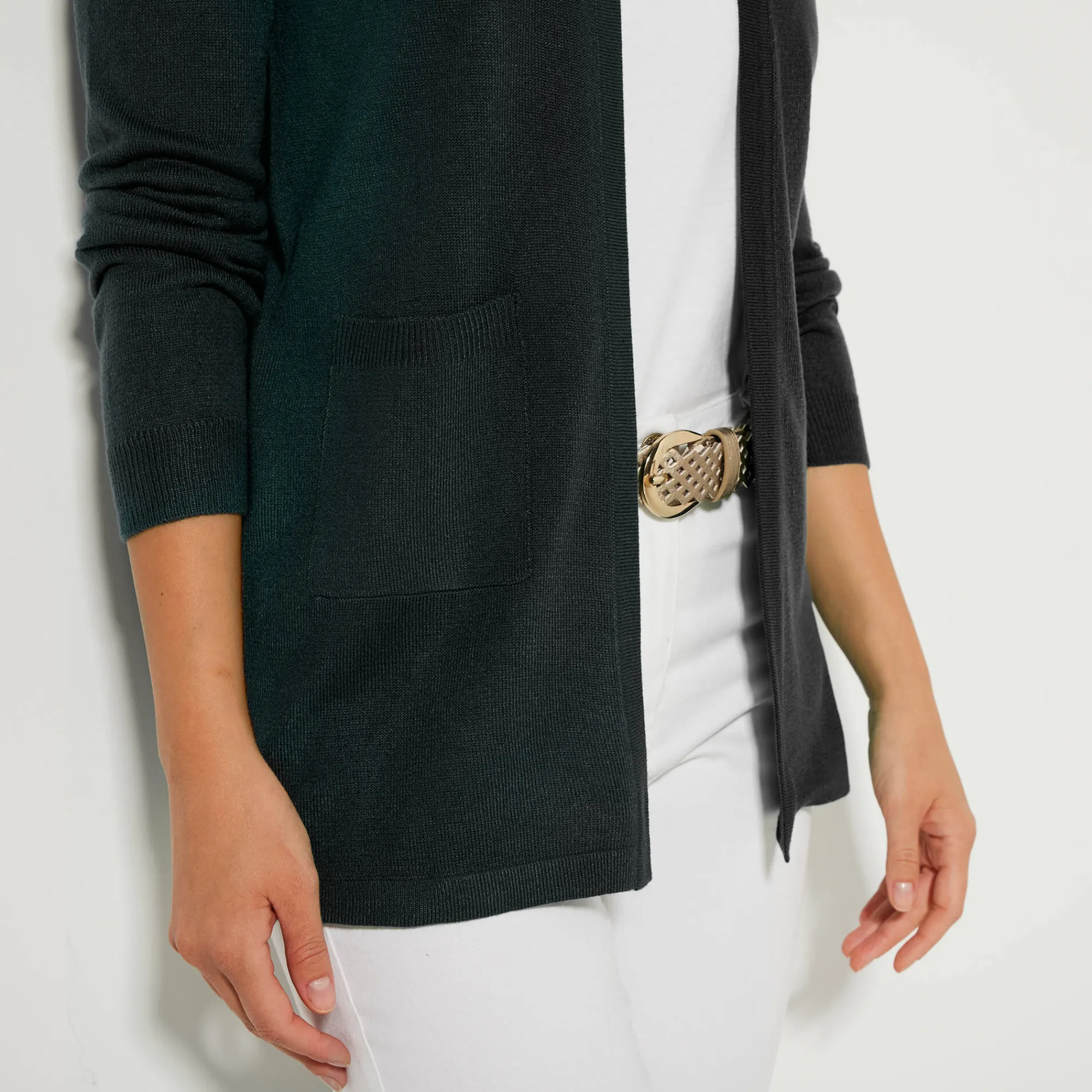 Trui En Vest<Blancheporte Vest met kasjmiertouch zwart