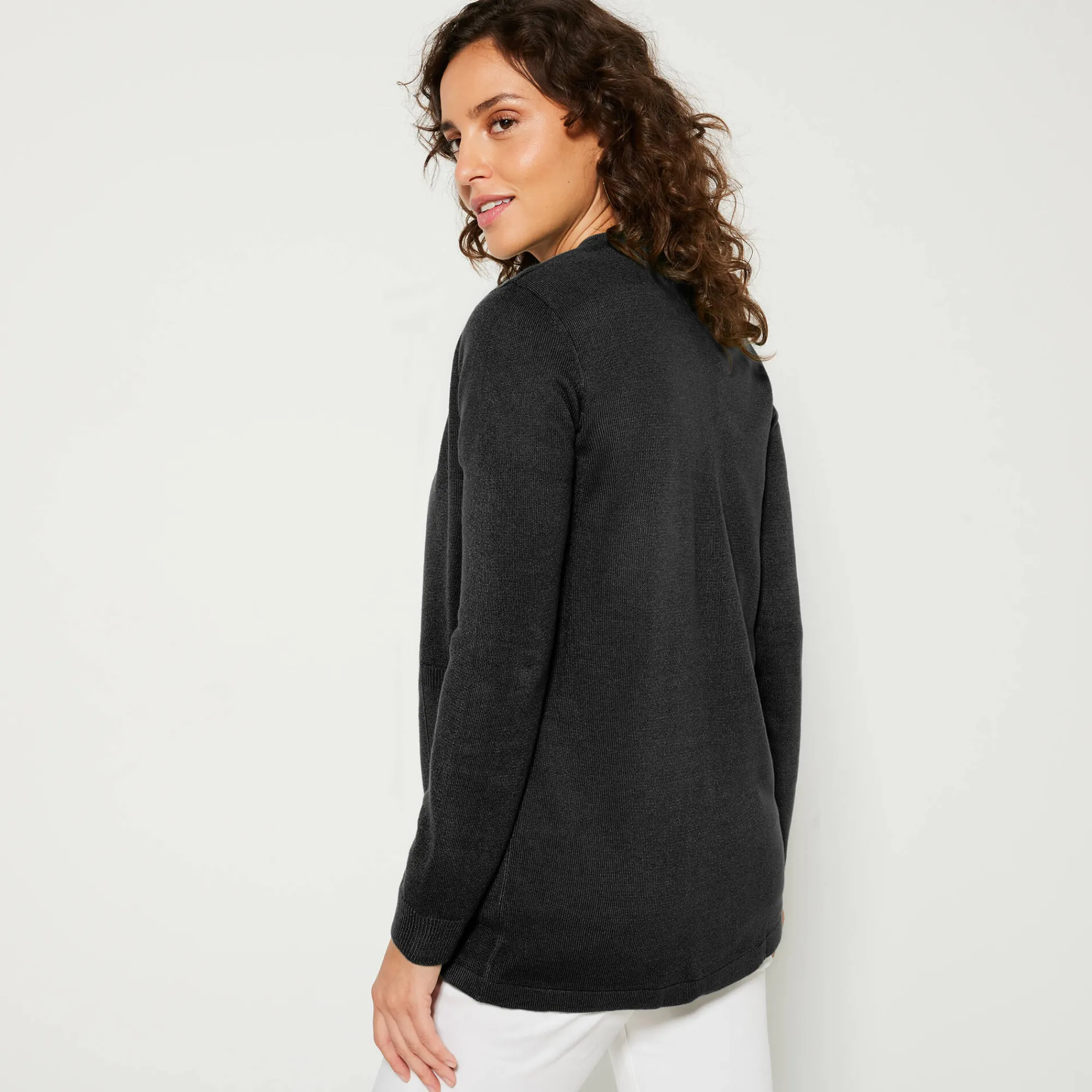 Trui En Vest<Blancheporte Vest met kasjmiertouch zwart
