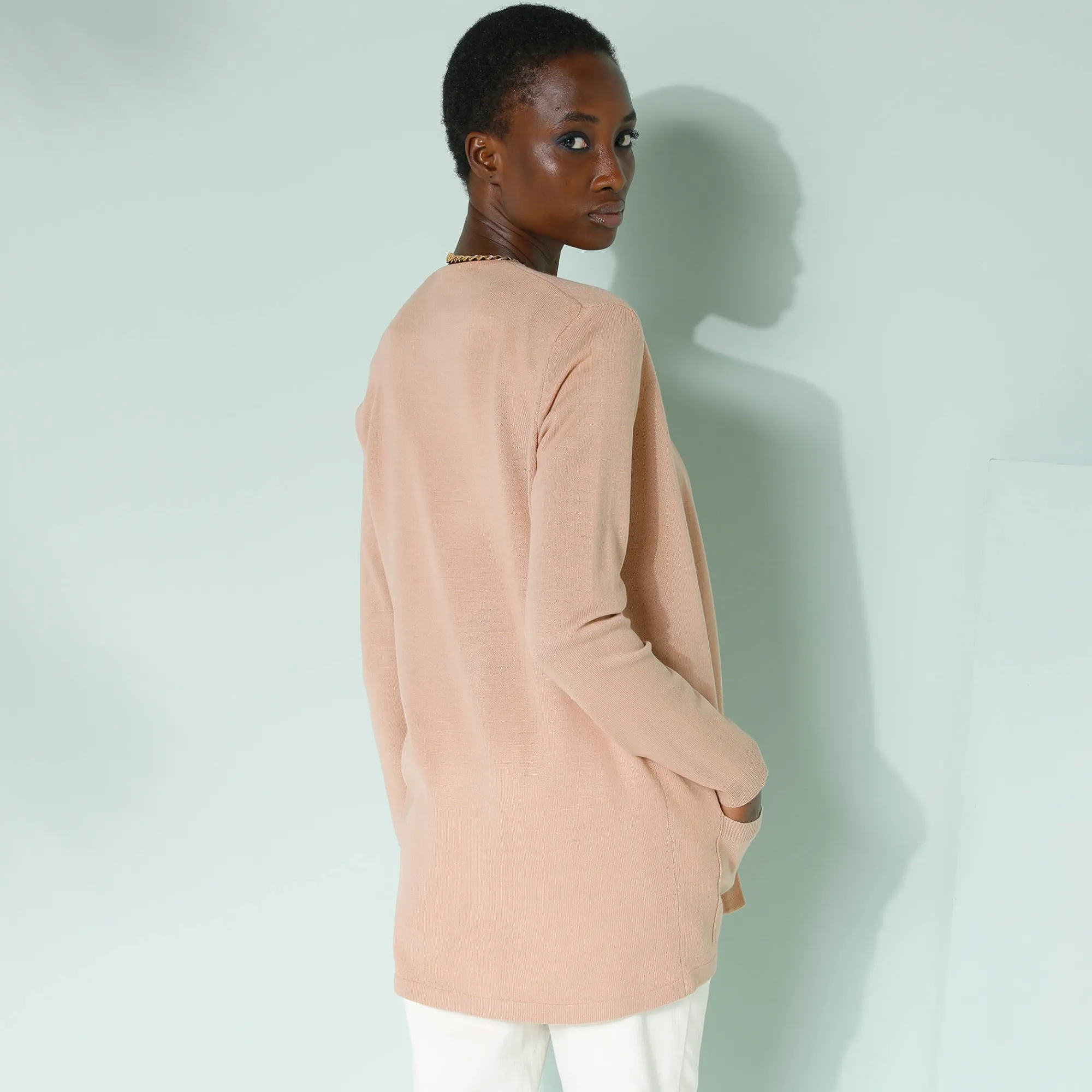 Trui En Vest<Blancheporte Vest met kasjmiertouch beige