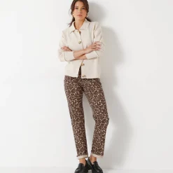 Trui En Vest<Blancheporte Vestjasje met knopen, gerecycleerd polyester(**) chiné beige