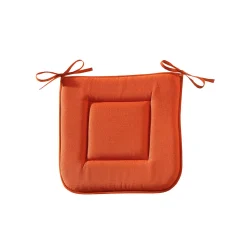 Stoelkussentje<Blancheporte Vierkant stoelkussentje terracotta