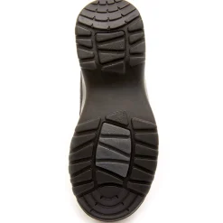 Baskets En Sneakers|Schoenen<PédiConfort Wandelsneakers met rits en veters, breed model in leer marine / grijs