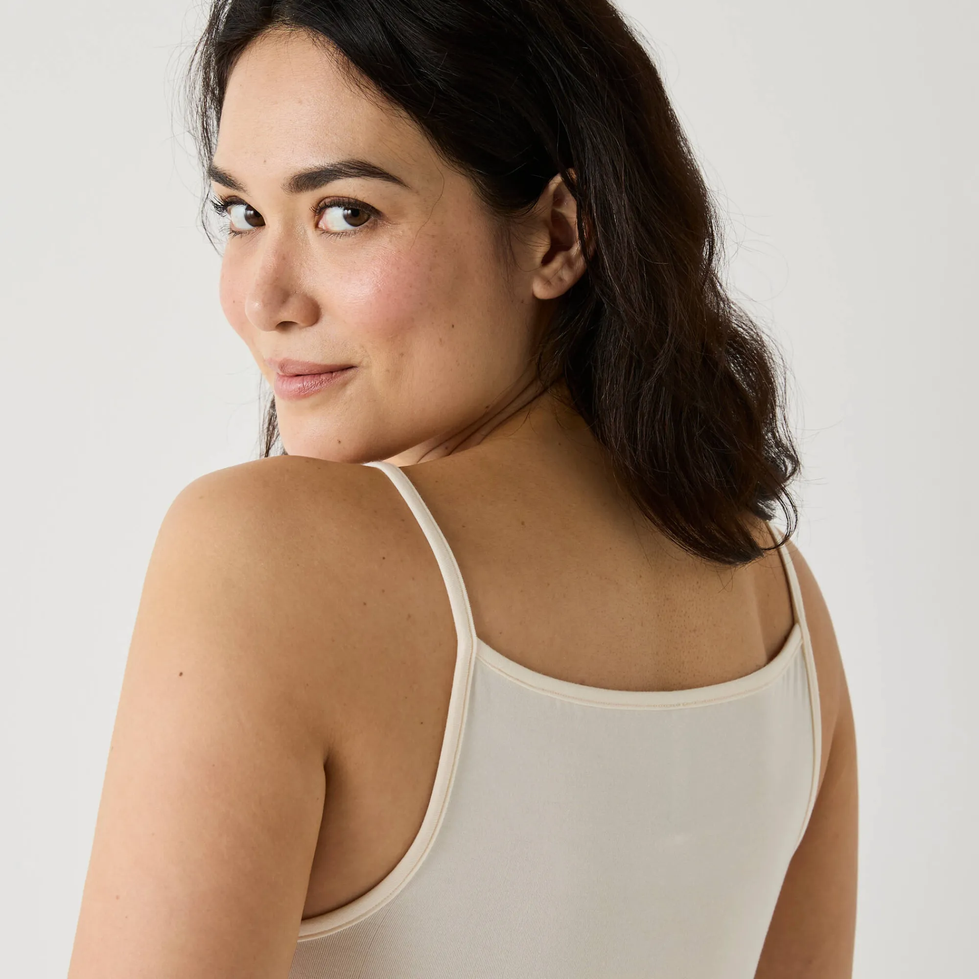 Thermisch Ondergoed<Blancheporte Warm topje met 'tweede huid'-effect ivoorkleur