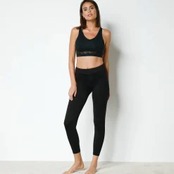 Thermisch Ondergoed<Blancheporte Warme legging in jerseytricot zwart