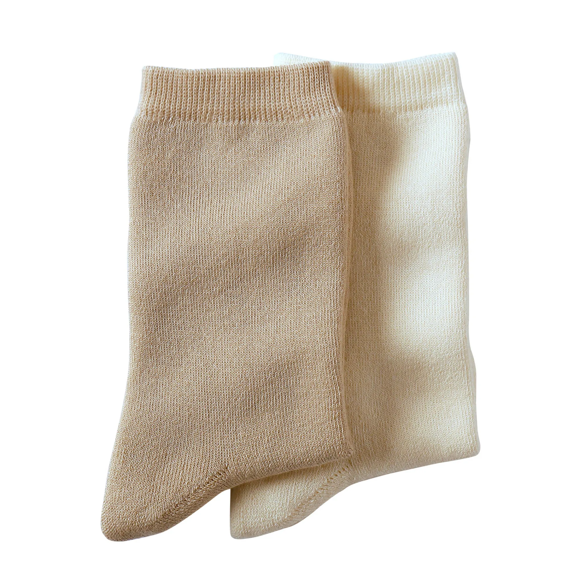 Panty’s, Kniekousen En Sokken<Blancheporte Warme, volledig gevoerde sokken - set van 2 paar ecru + beige